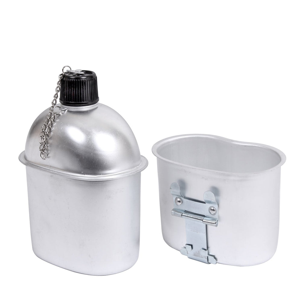 Rothco canteen cap and safety chain detail ideal to prevent loss during camping