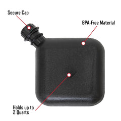 Rothco Bladder Canteen in pack shows easy packing for outdoor trips.