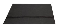 Rothco Bundeswehr blanket in grey stripes folded for camping