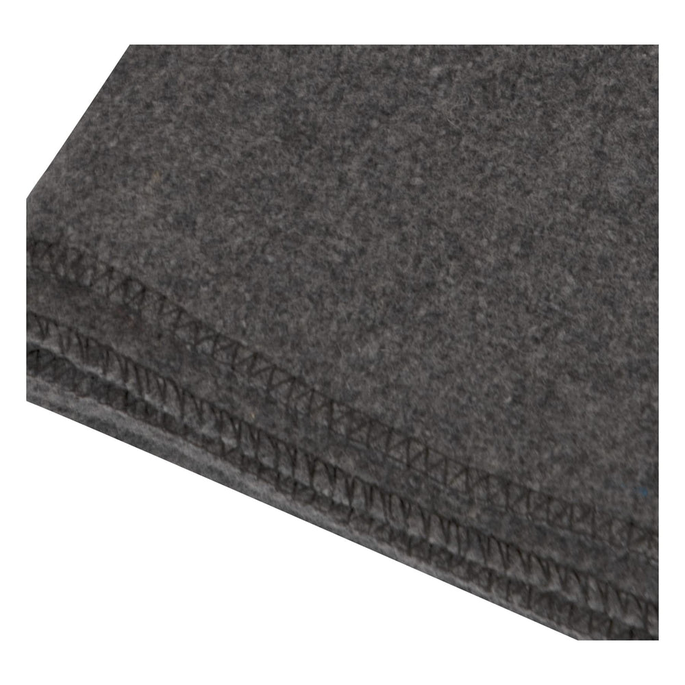 Rothco blanket on ground showing sturdy weave and stripes
