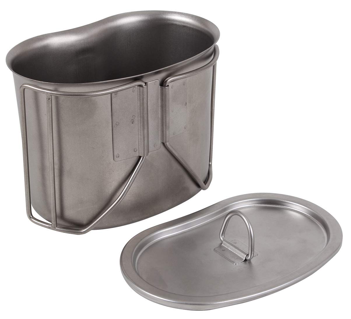 Rothco Bushcraft.jp lid close-up, sturdy construction for field use.