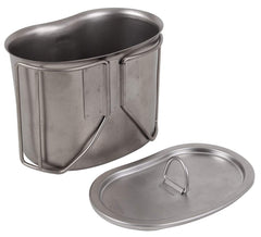 Rothco Bushcraft.jp lid close-up, sturdy construction for field use.
