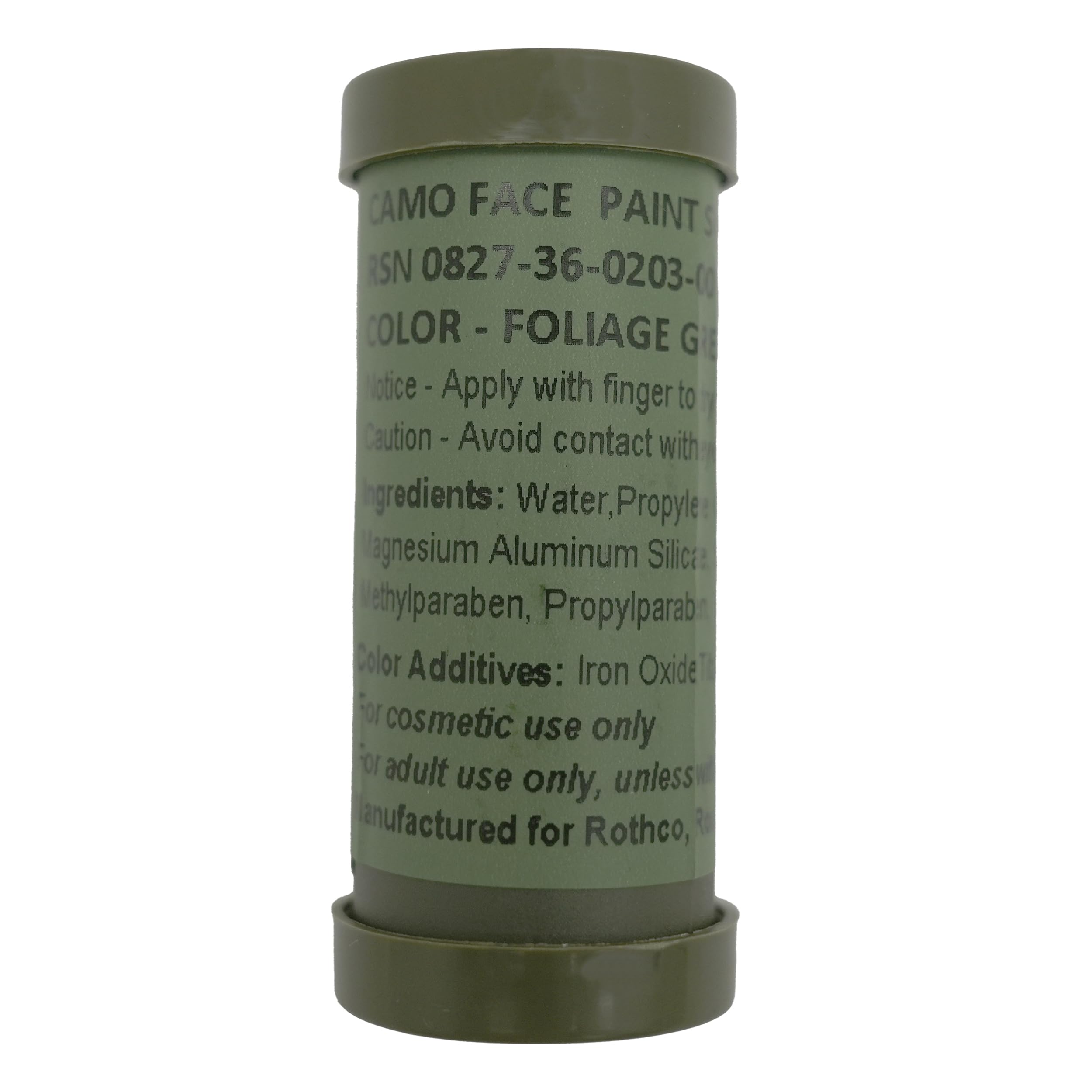 Rothco Camo Paint Stick enables quick-application concealment in the field.