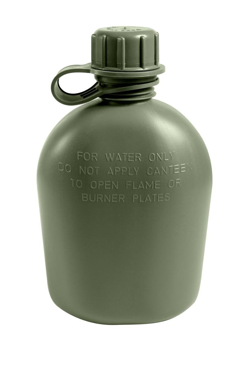 Rothco canteen olive drab 1qt for outdoor hydration on hikes