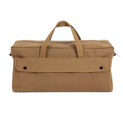 Rothco Canvas Jumbo Mechanic Tool Bag open pocket for organized on-site tool access.