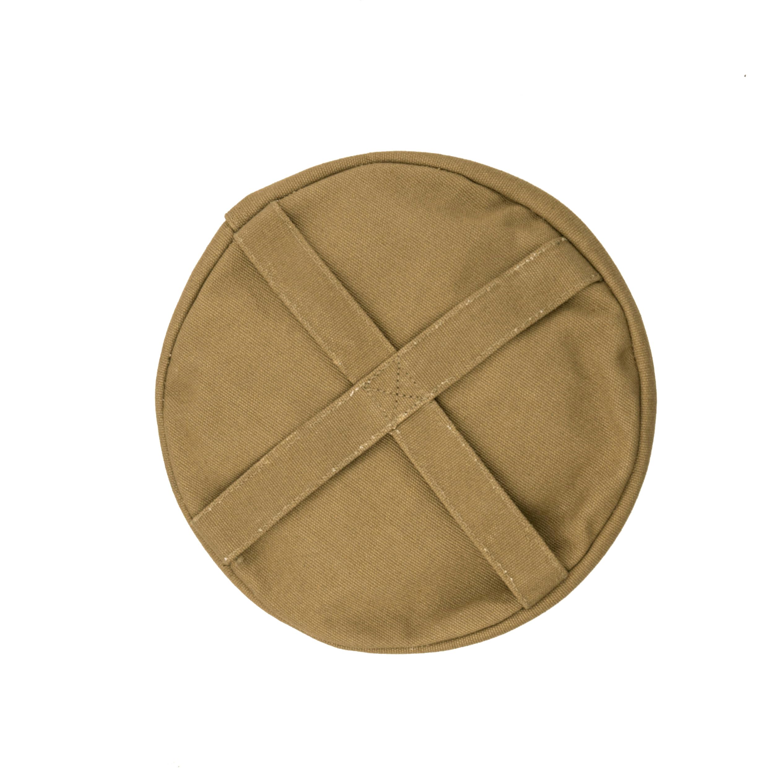 Rothco canvas water bucket highlighting two size options for packing flexibility
