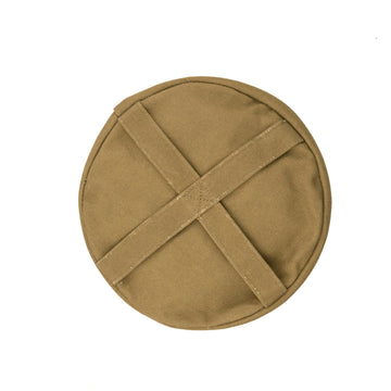 Rothco canvas water bucket highlighting two size options for packing flexibility