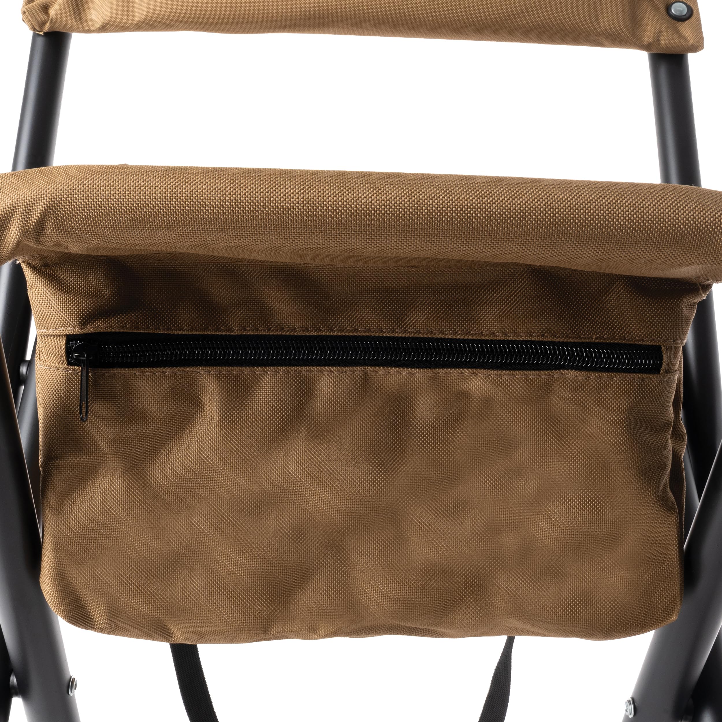 Rothco Deluxe folding stool metal-frame durability supports reliable outdoor seating.