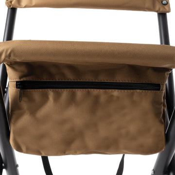 Rothco Deluxe folding stool metal-frame durability supports reliable outdoor seating.