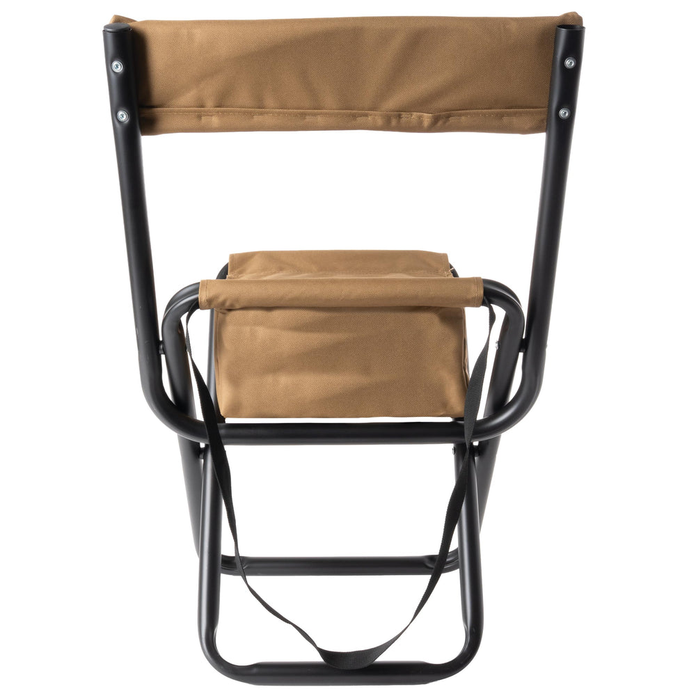 Rothco Deluxe folding stool for outdoor-adventure moments at campsites, events, or hunts.