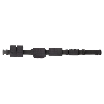 Rothco deluxe swat belt front view shows adjustable nylon fit for all-day wear