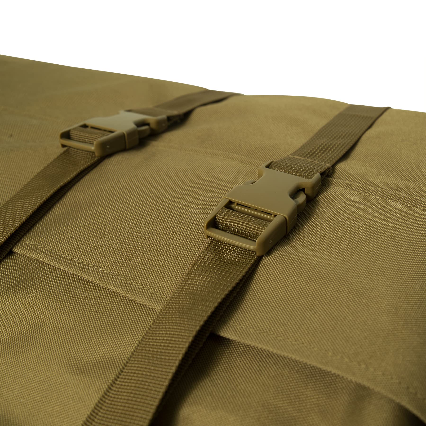 Rothco Enhanced Duffle Bag grab handles designed for quick grip and transfer.