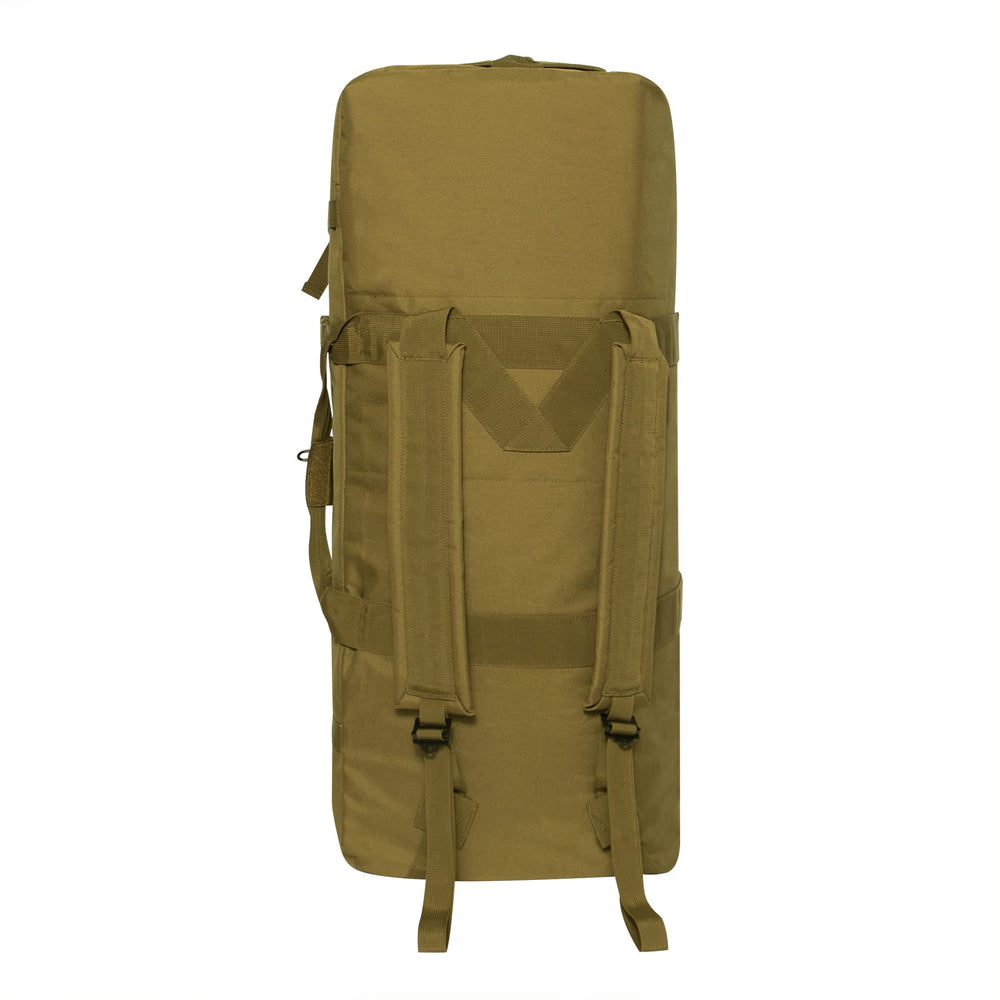 Rothco Enhanced Duffle Bag identification window with hidden pocket for papers.