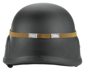 Rothco G.I. Type Cats Eye helmet band in coyote boosts visibility for outdoor use.