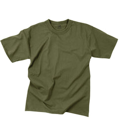 Rothco kids t-shirt in olive drab highlighting soft, breathable comfort for everyday wear