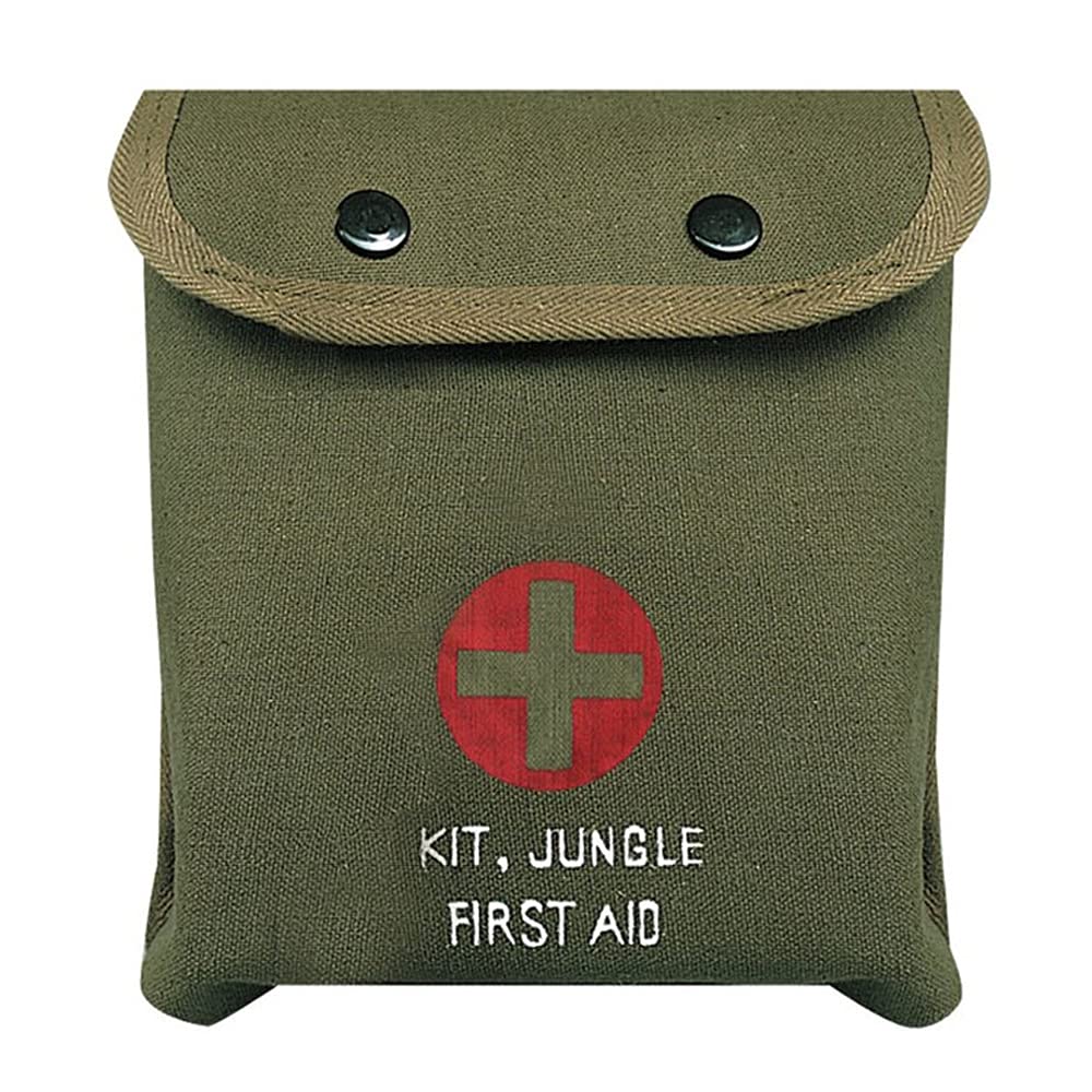 Rothco M-1 Jungle First Aid Kit case showing durable rugged design for field use.
