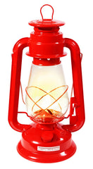 Rothco red kerosene lantern glass globe for warm camping light