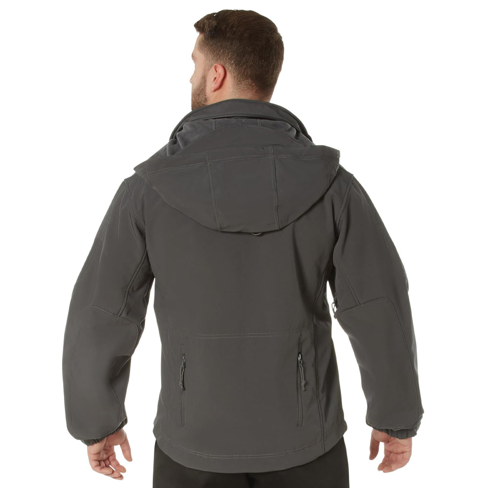 Rothco jacket adjustable cuffs and drawstring waist customize fit for active movement
