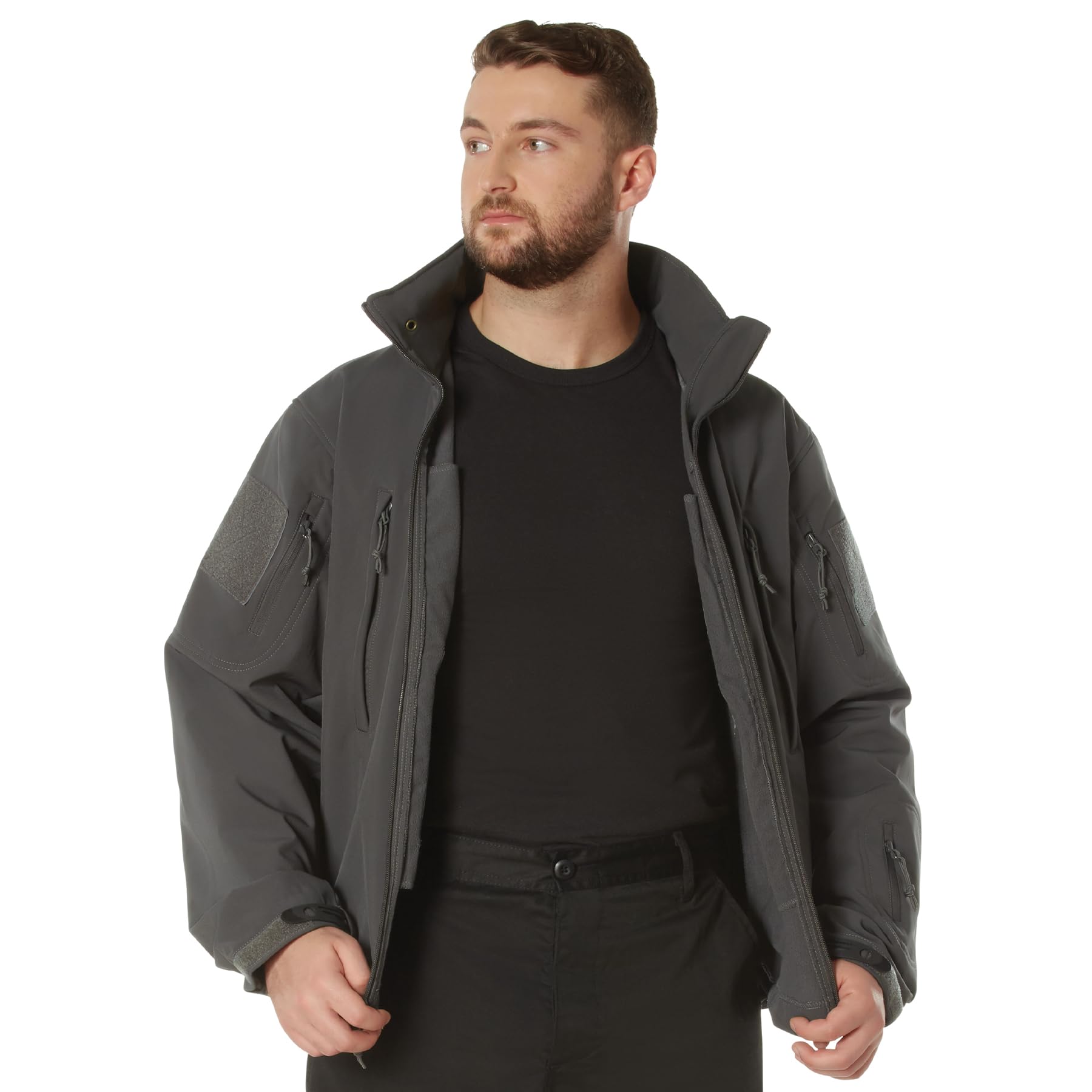 Rothco jacket underarm vent zippers promote airflow for breathable comfort