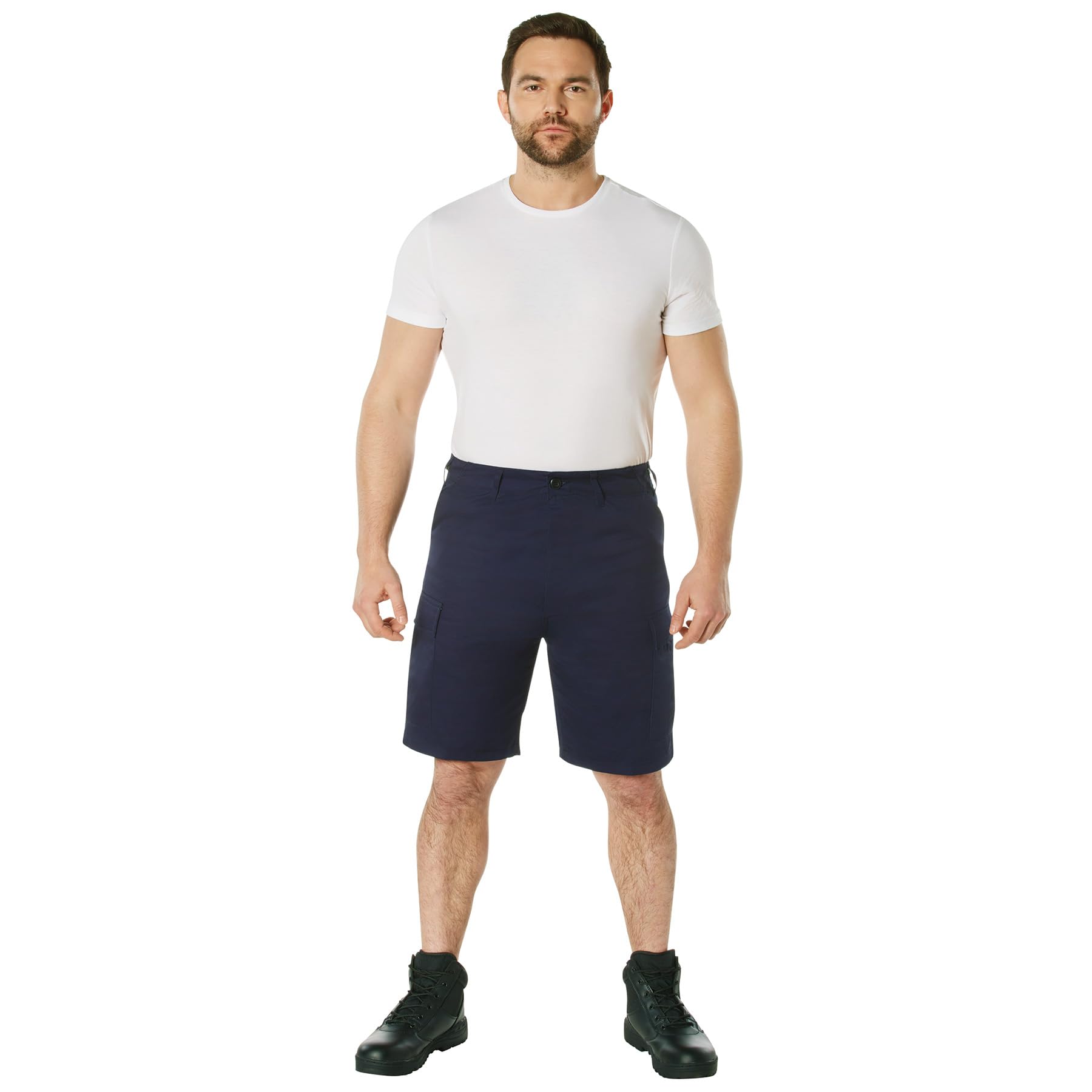 Rothco Tactical BDU Shorts navy casual outdoor look for everyday comfort.