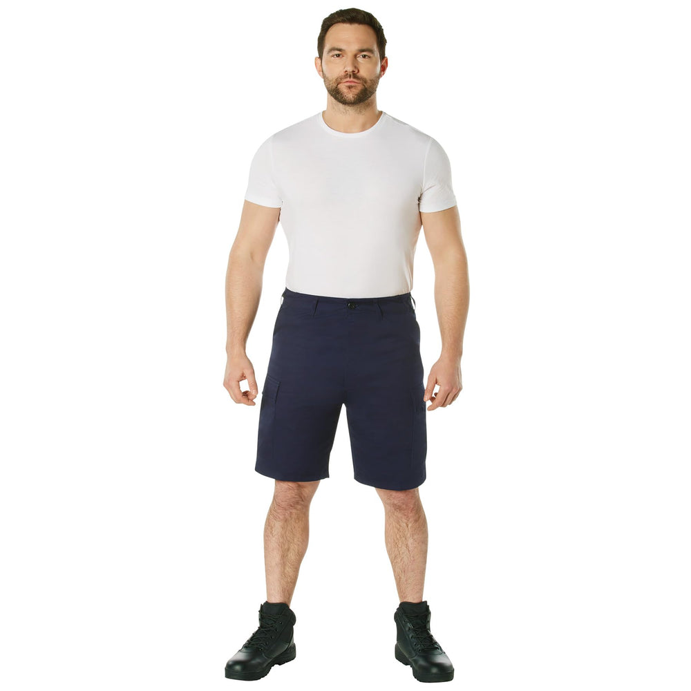 Rothco Tactical BDU Shorts navy casual outdoor look for everyday comfort.