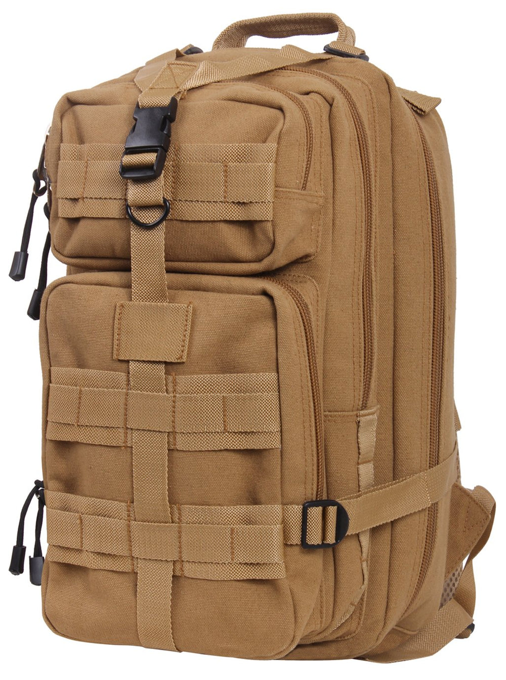 Rothco Tacticanvas Go Pack front view, durable canvas design for outdoor use.