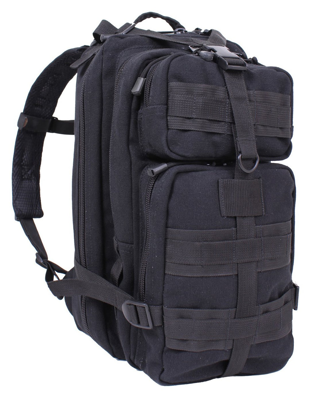 Rothco Tacticanvas Go Pack main compartment shown for organized cargo during outdoor adventures