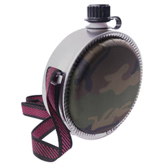 Rothco BPA-free desert canteen label highlights safe hydration on camping trips