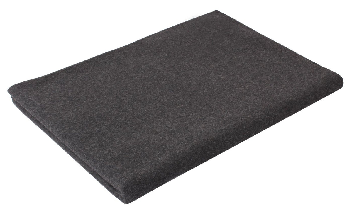 Rothco wool blanket heavyweight service-style gray, 62x80, delivering outdoor warmth and rugged comfort.