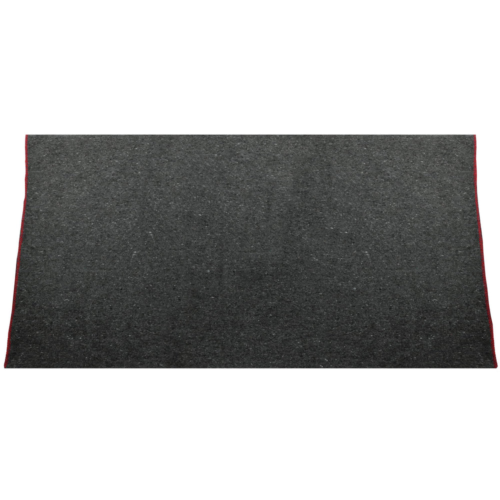 Rothco Wool Rescue Blanket spread on ground during camping warmth.