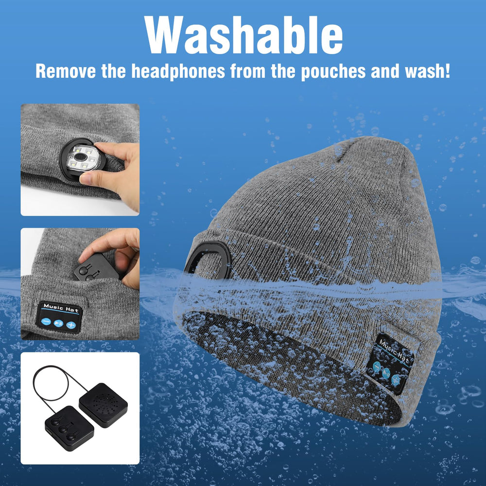 Gift-ready Rotibox Bluetooth Beanie packaging