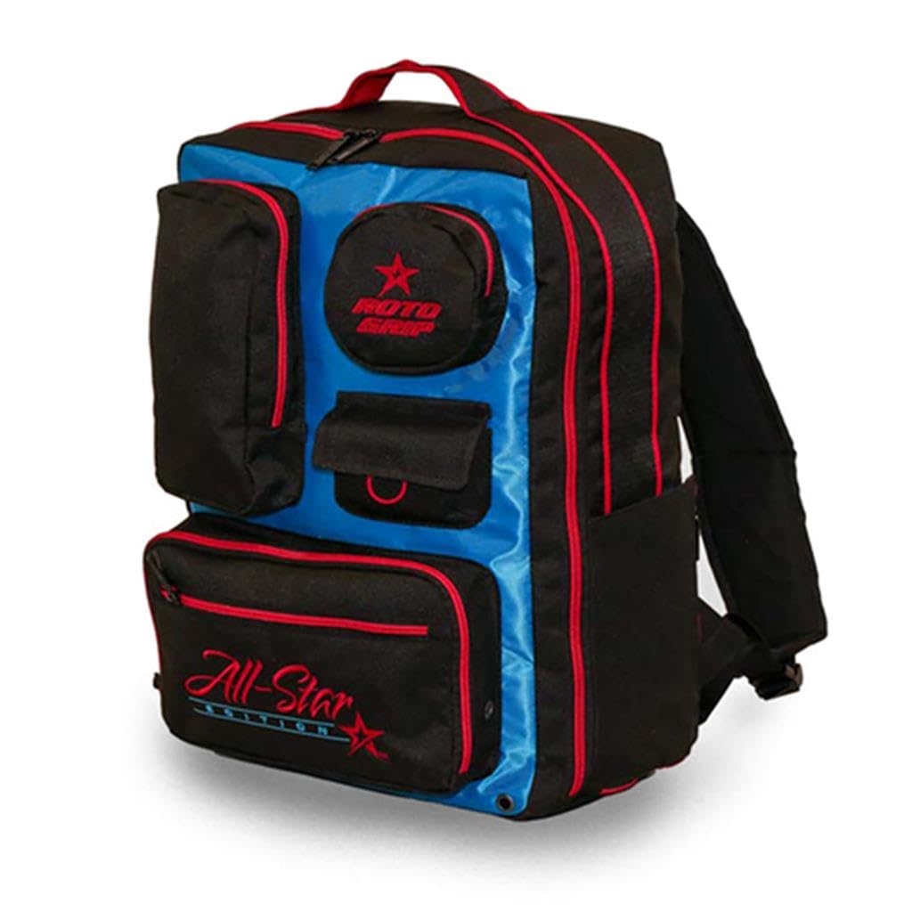 Roto Grip Topliner Competitor Backpack front view, ideal for carrying bowling shoes and accessories.