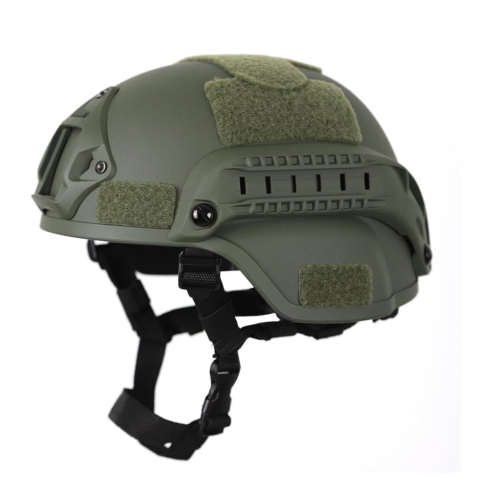 ROUASD helmet with gas mask compatibility for versatile gear.
