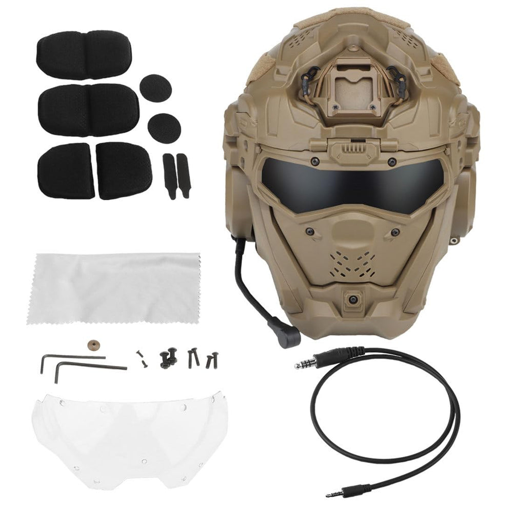 ROUASD anti-fog fan emphasizes clear vision during intense activity.
