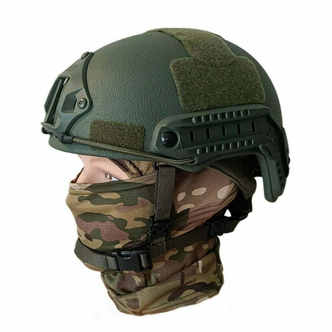 ROUASD tactical helmet packaging showing compact container for safe transport