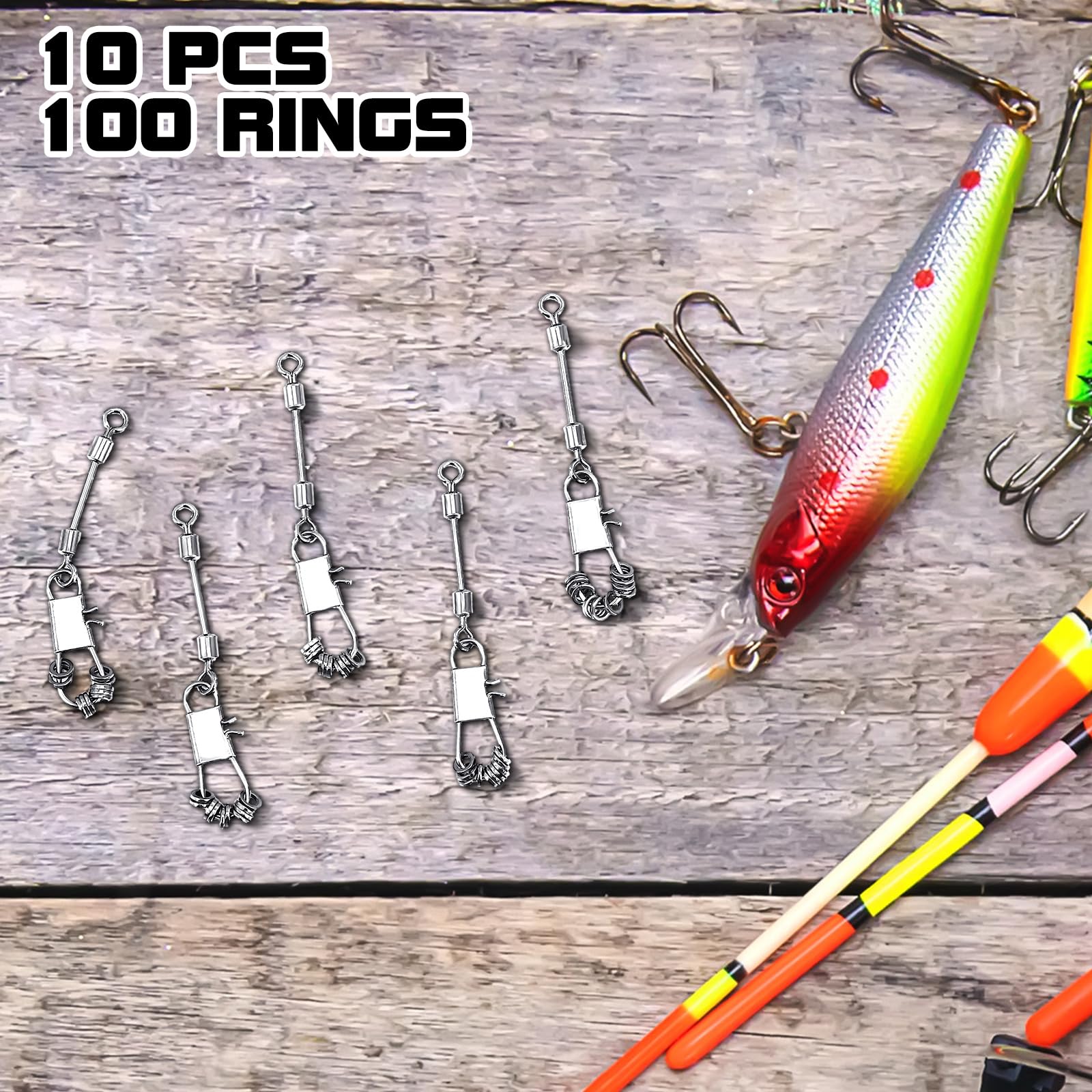 Compact 2mm tippet rings for portability