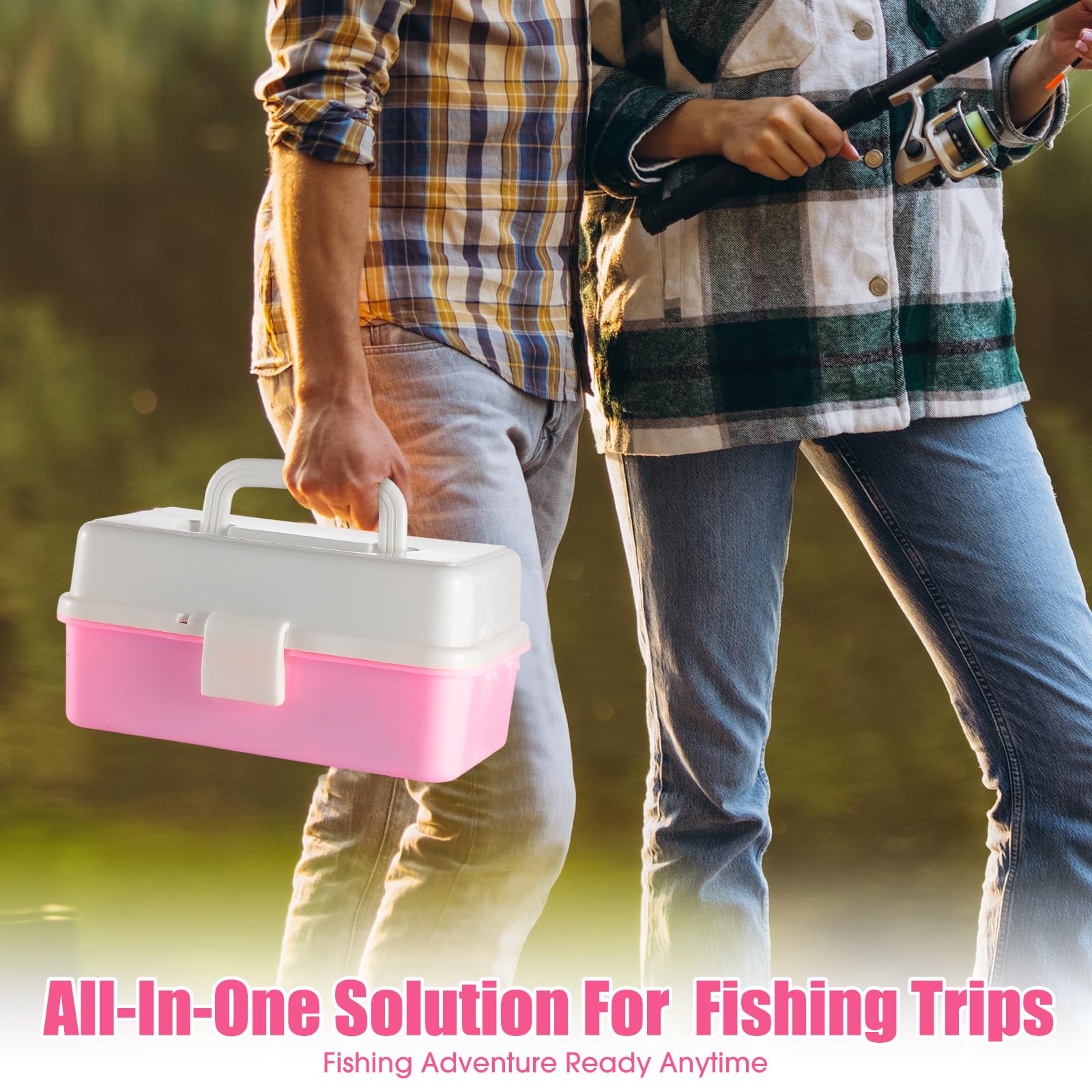 RoundFunny hooks and accessories organized for versatile tackle setups.