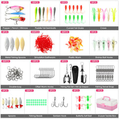 RoundFunny soft baits collection with lifelike action to attract fish.
