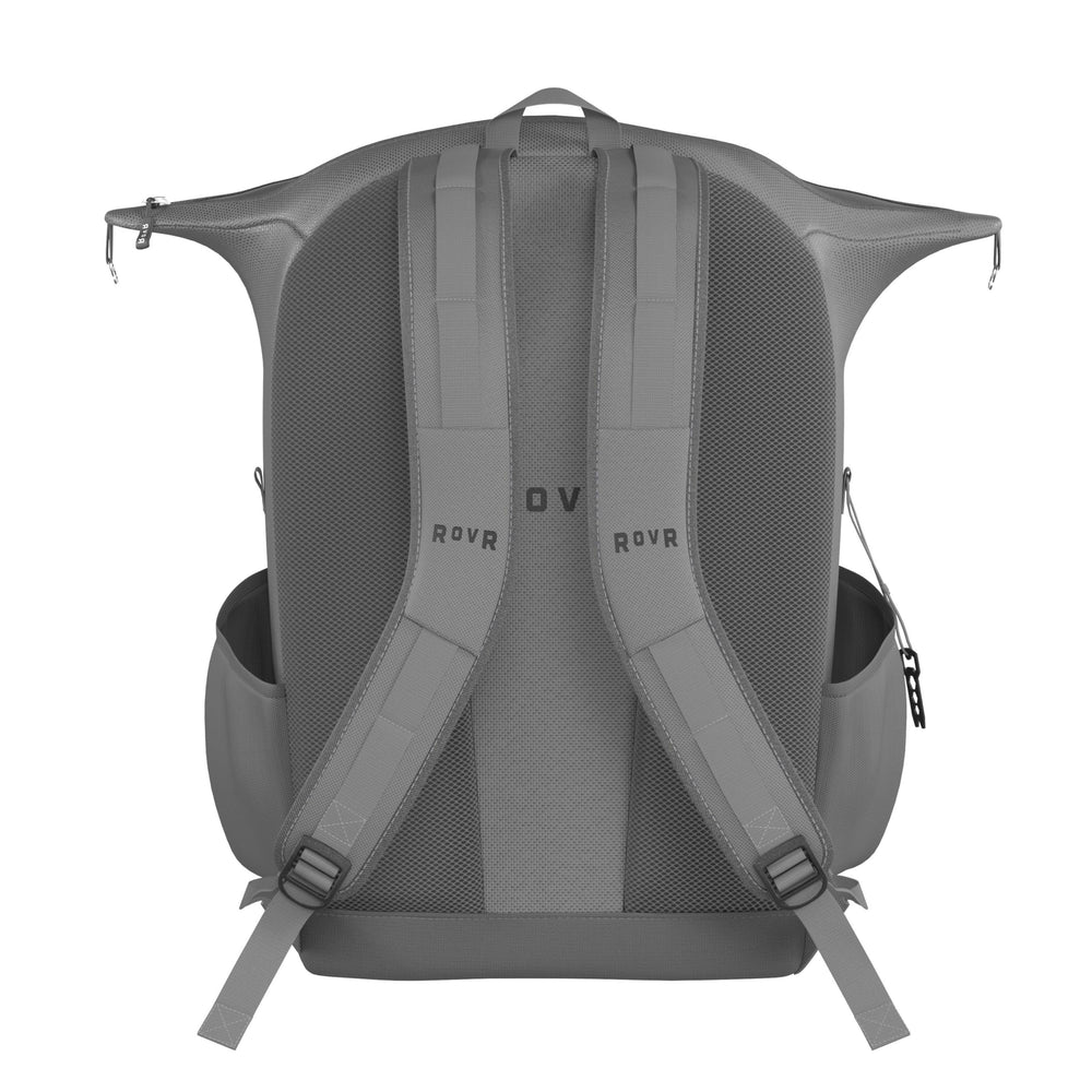 ROVR TravelR padded straps for all-day comfort.