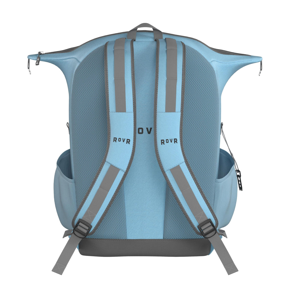 ROVR TravelR 24L backpack cooler capacity up to 24 cans and ice.
