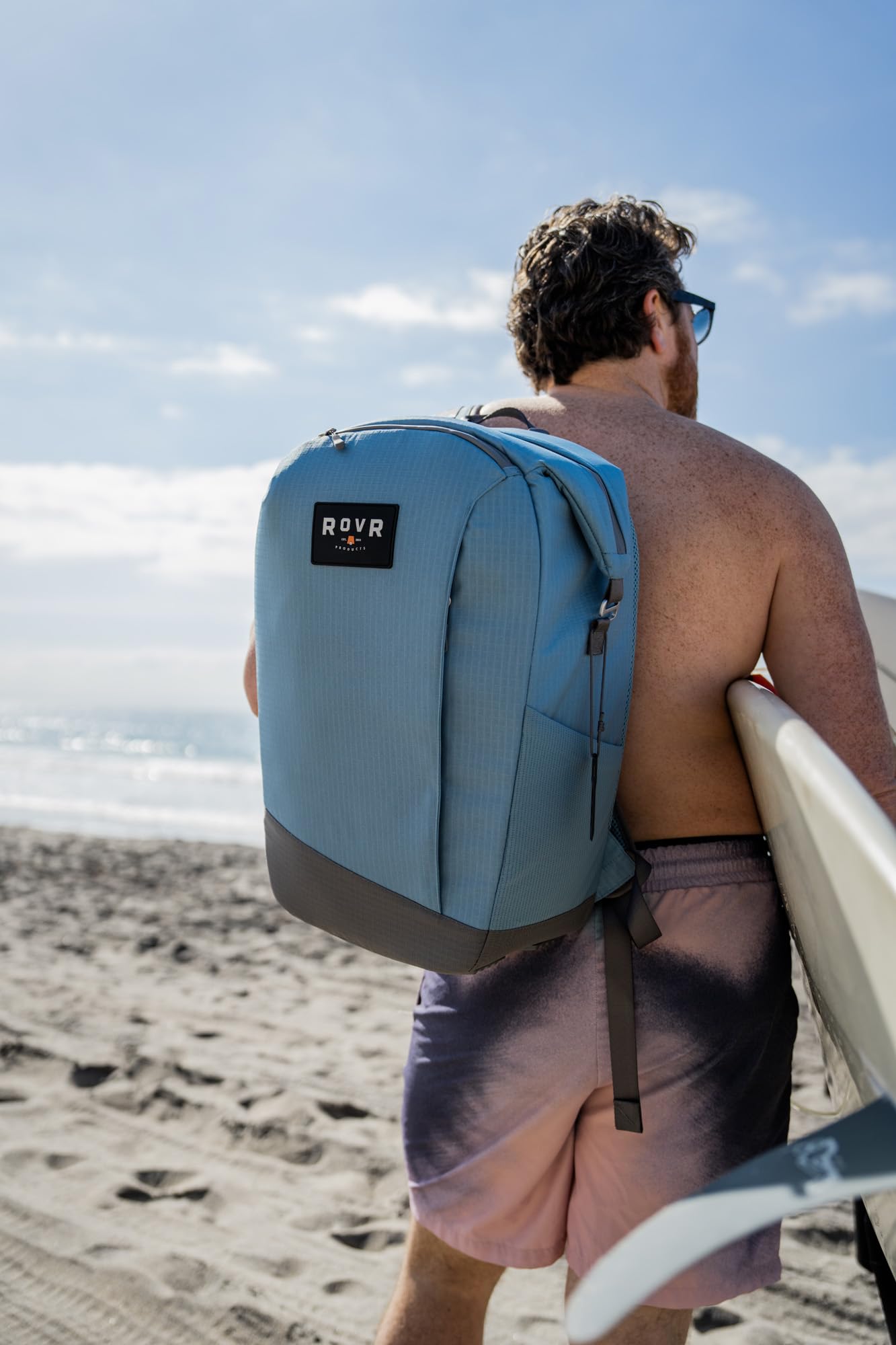 ROVR TravelR 24L backpack cooler rugged nylon shell withstands outdoors.