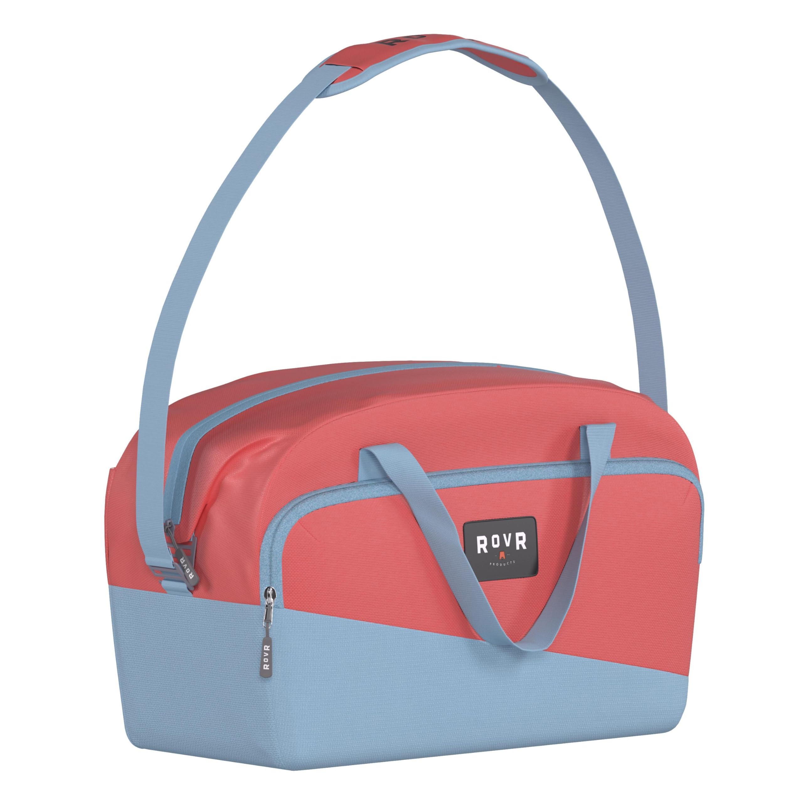 ROVR TravelR 36-can soft cooler duffel coral front view ideal for beach days