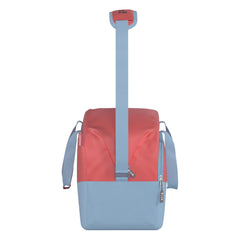 ROVR TravelR 36-can soft cooler duffel coral insulation close-up shows 12mm foam