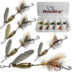 RoxStar Fly Striker 1/8oz Series 2 front-angle view highlighting balanced design for longer casts.