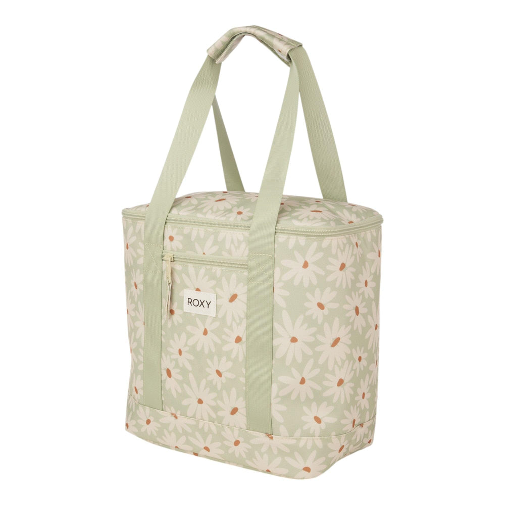 Roxy Water Effect Cooler Bag insulated compartment ready for drinks and snacks.