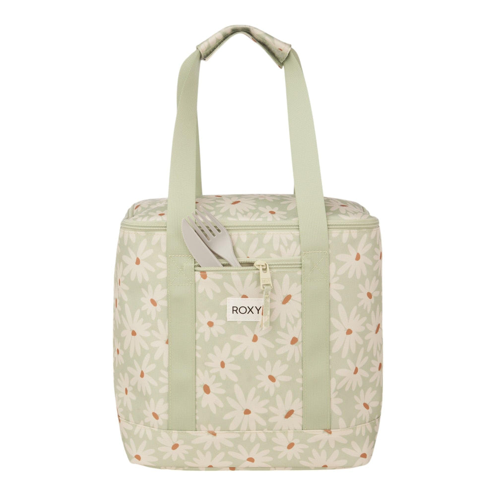 Roxy cooler bag with shoulder straps for easy, comfortable carrying outdoors.