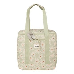 Roxy cooler bag with shoulder straps for easy, comfortable carrying outdoors.