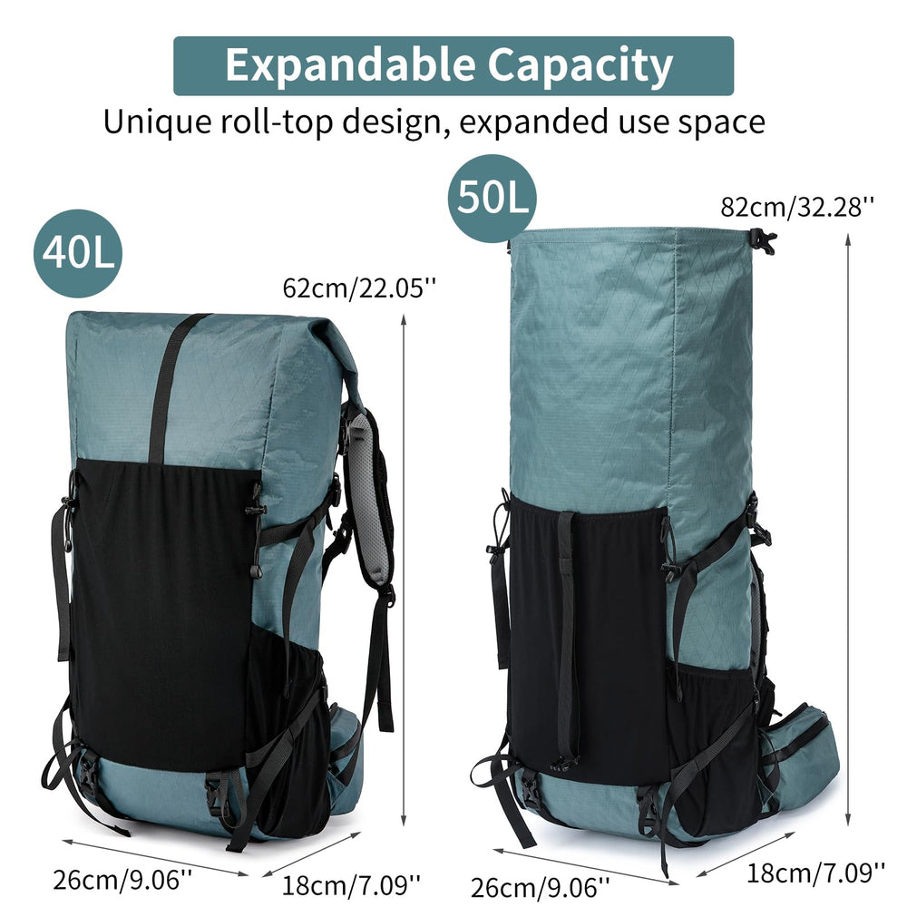 ROYAL MOUNTAIN comfort straps ease shoulder pressure during hikes.