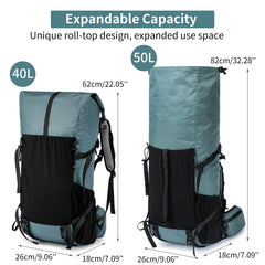 ROYAL MOUNTAIN comfort straps ease shoulder pressure during hikes.