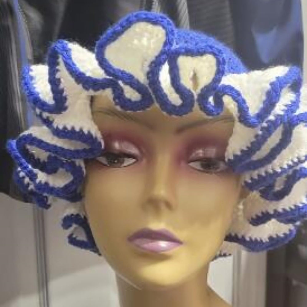 ROYALEAD handmade knit hat delivers soft polyester comfort